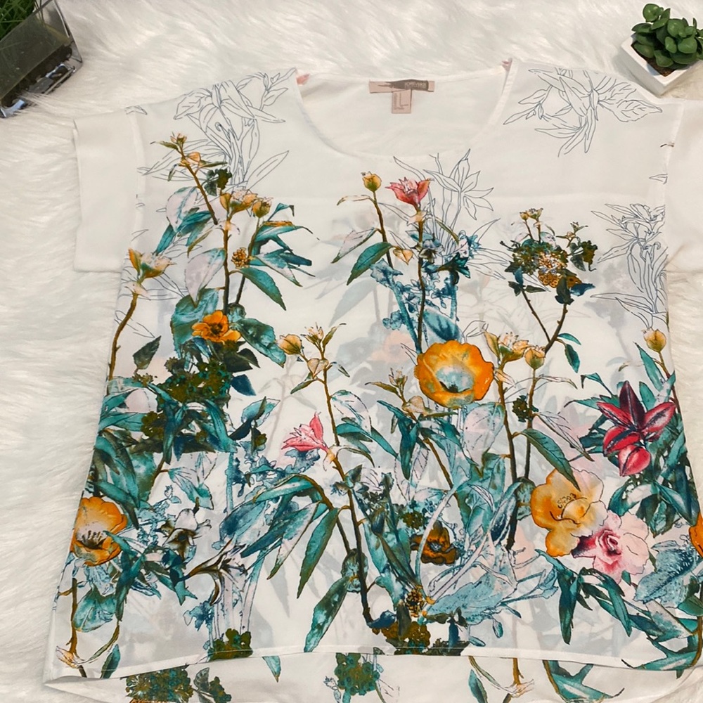 Floral blouse